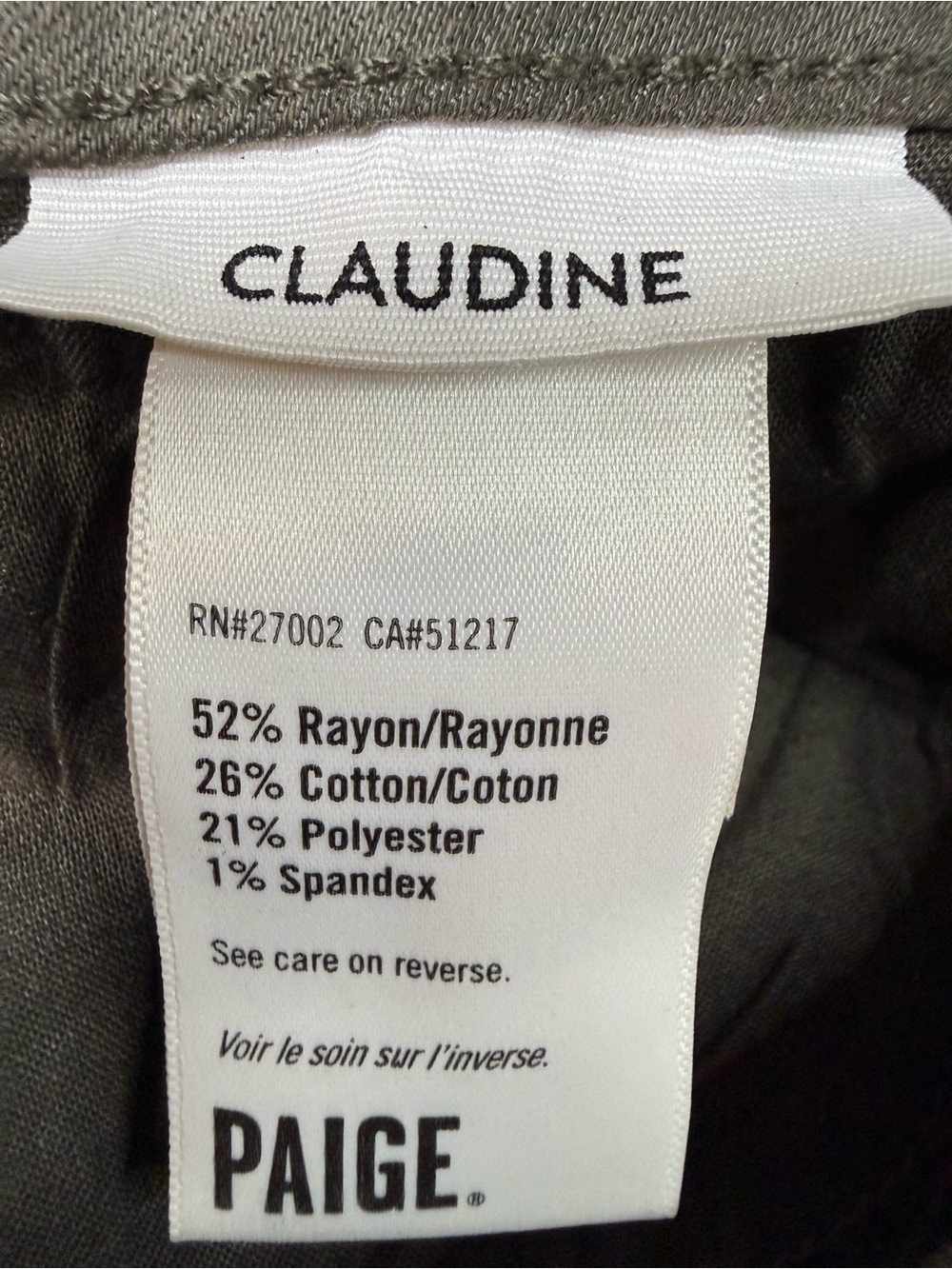 PAIGE Claudine Metallic Shimmer Bootcut Jeans Size 28 - Picture 6 of 13